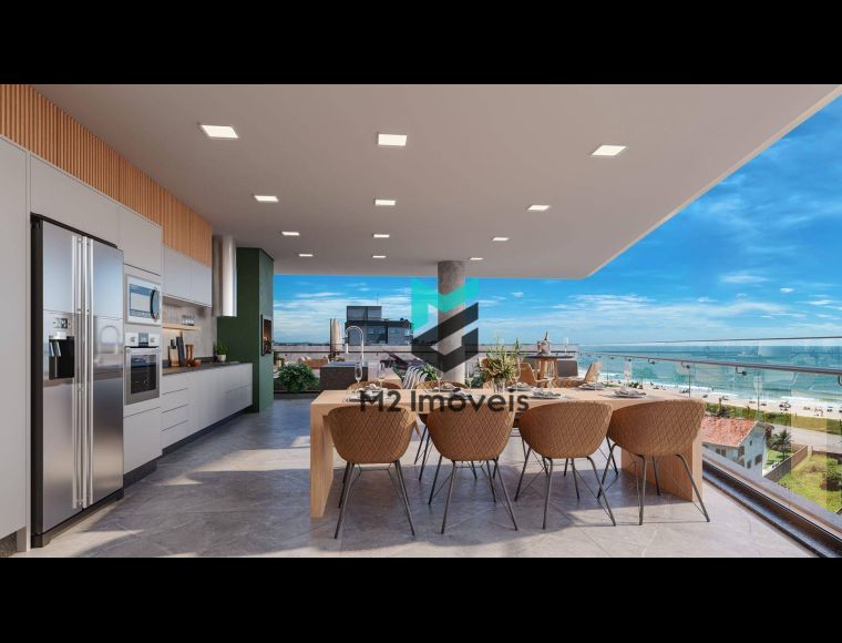 Apartamento no Bairro Itacolomi em Balneário Piçarras com 3 Dormitórios (3 suítes) e 106 m² - AP0597