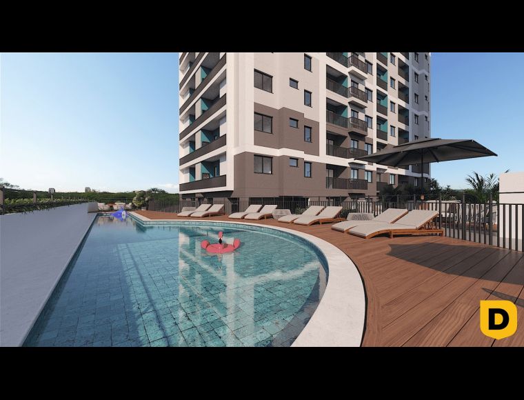 Apartamento no Bairro Fortaleza em Blumenau com 2 Dormitórios e 55.86 m² - 4120947