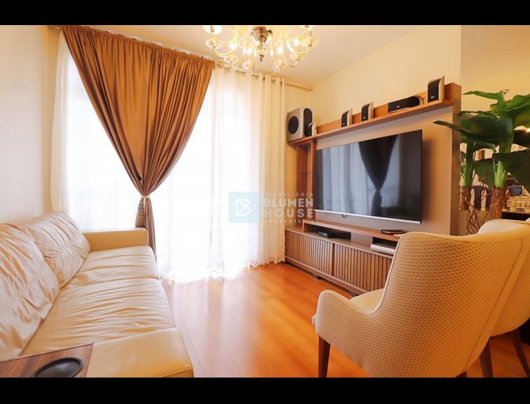 Apartamento no Bairro Fortaleza em Blumenau com 3 Dormitórios e 92 m² - 4191601
