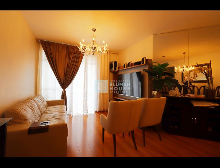 Apartamento no Bairro Fortaleza em Blumenau com 3 Dormitórios e 92 m² - 4191601