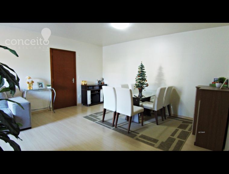 Apartamento no Bairro Fortaleza em Blumenau com 3 Dormitórios e 92 m² - 4202