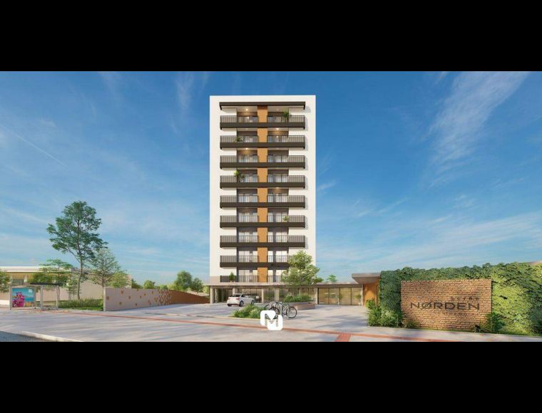 Apartamento no Bairro Itoupava Norte em Blumenau com 2 Dormitórios (1 suíte) e 57 m² - 1693