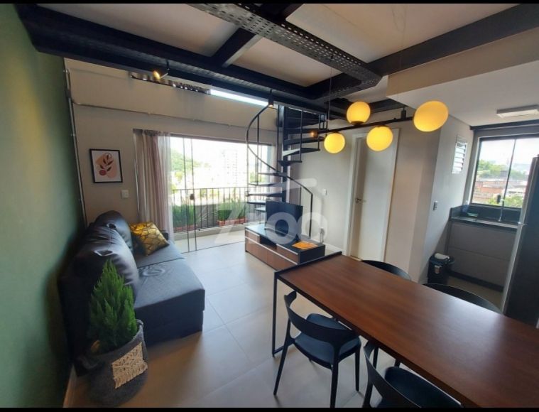 Apartamento no Bairro Itoupava Seca em Blumenau com 1 Dormitórios (1 suíte) e 54 m² - 5064252