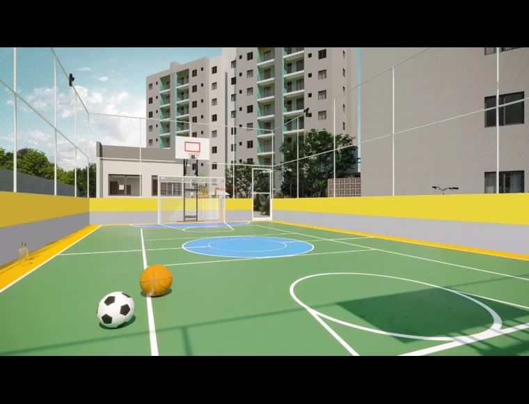 Apartamento no Bairro Salto Norte em Blumenau com 2 Dormitórios e 51 m²