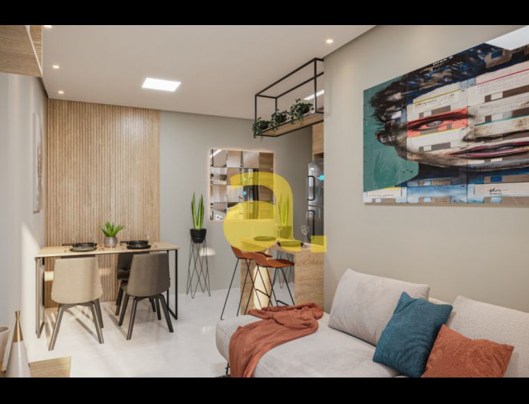 Apartamento no Bairro Salto Norte em Blumenau com 2 Dormitórios e 50 m² - 6004909