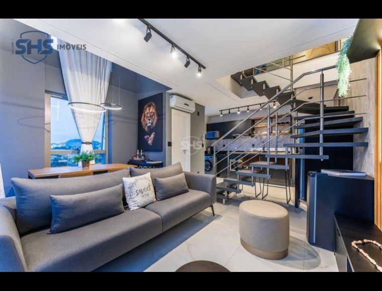 Apartamento no Bairro Victor Konder em Blumenau com 1 Dormitórios (1 suíte) e 65 m² - AP5473