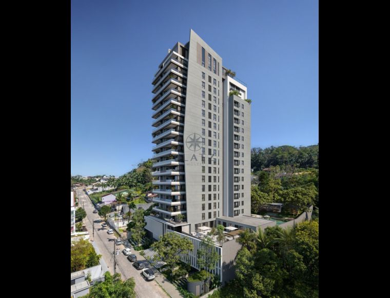 Apartamento no Bairro Vila Nova em Blumenau com 3 Dormitórios (3 suítes) e 104 m² - 3011021