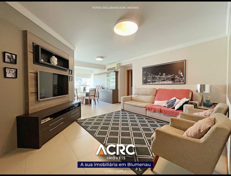 Apartamento no Bairro Vila Nova em Blumenau com 3 Dormitórios (1 suíte) e 98 m² - AP07676V