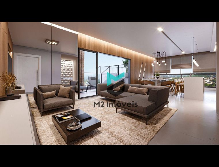 Apartamento no Bairro Vorstadt em Blumenau com 3 Dormitórios (1 suíte) e 103 m² - AP0420