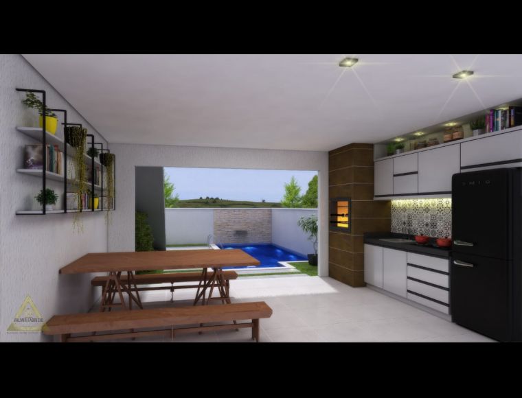 Casa no Bairro Água Verde em Blumenau com 3 Dormitórios (3 suítes) e 200 m² - 4160359