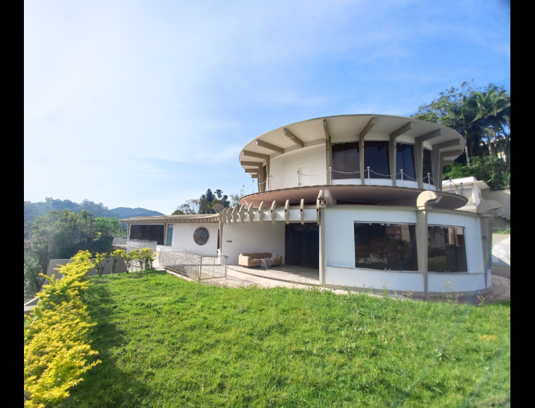 Casa no Bairro Ponta Aguda em Blumenau com 5 Dormitórios (5 suítes) e 980 m² - Casa Redonda Av.Brasil