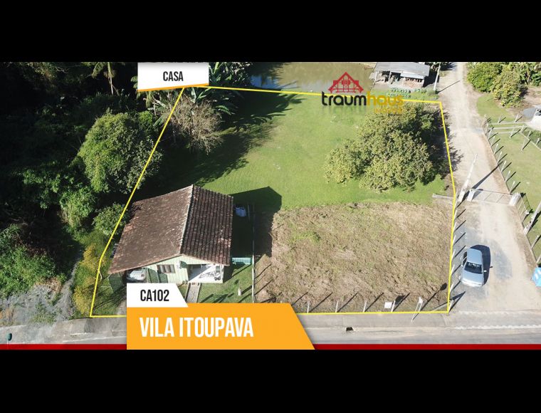 Casa no Bairro Vila Itoupava em Blumenau com 2 Dormitórios e 80 m² - CA102