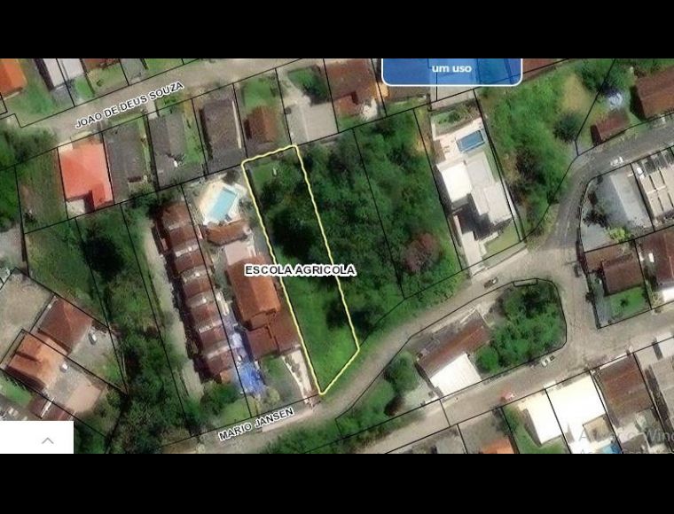 Terreno no Bairro Escola Agrícola em Blumenau com 1260.54 m² - TE01096V