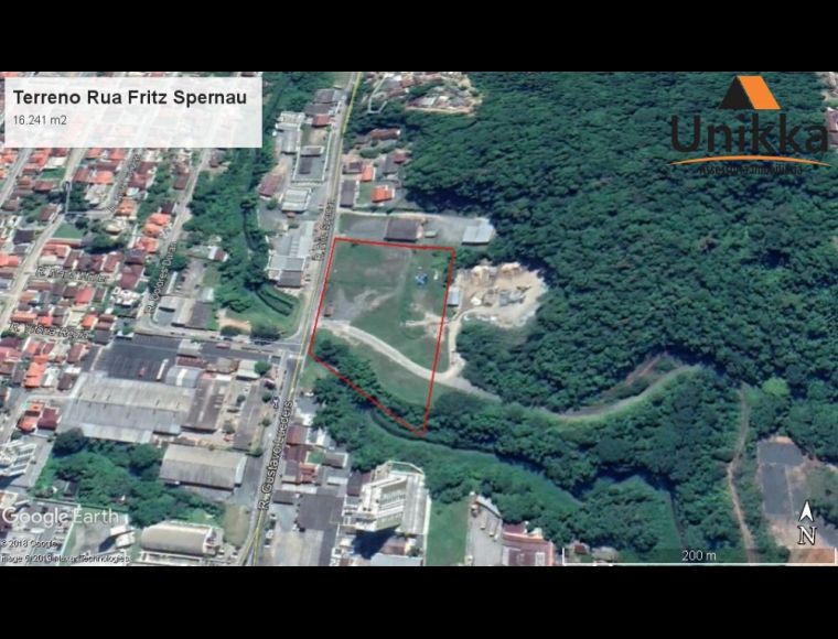 Terreno no Bairro Itoupava Norte em Blumenau com 16241 m² - 487