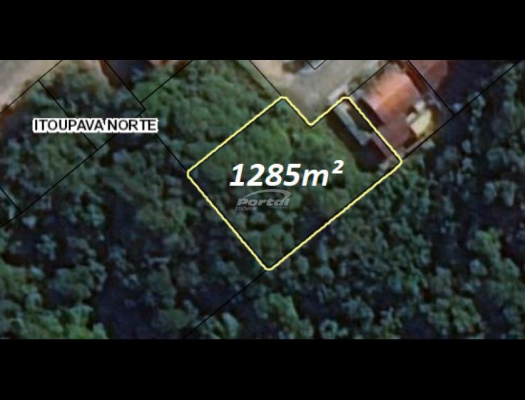 Terreno no Bairro Itoupava Norte em Blumenau com 1285.5 m² - 35713069