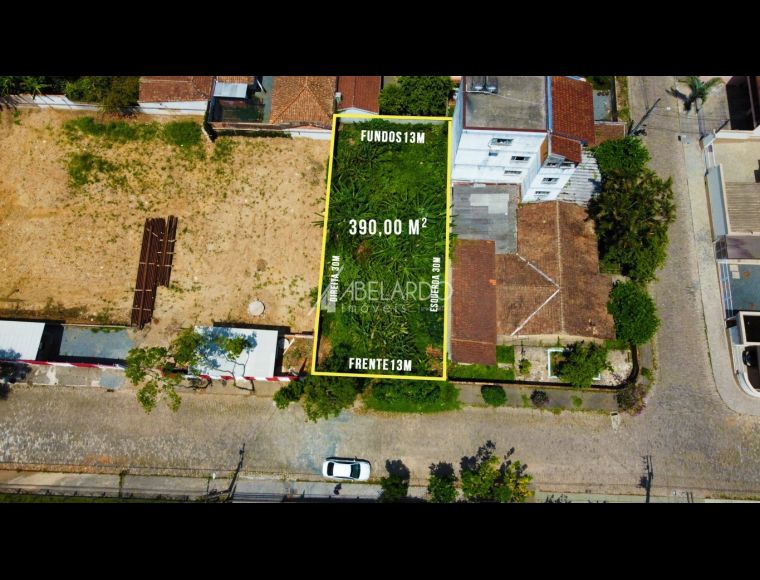 Terreno no Bairro Salto em Blumenau com 390 m² - 1312