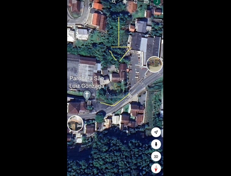 Terreno no Bairro Tribess em Blumenau com 1027.47 m² - TE00011V