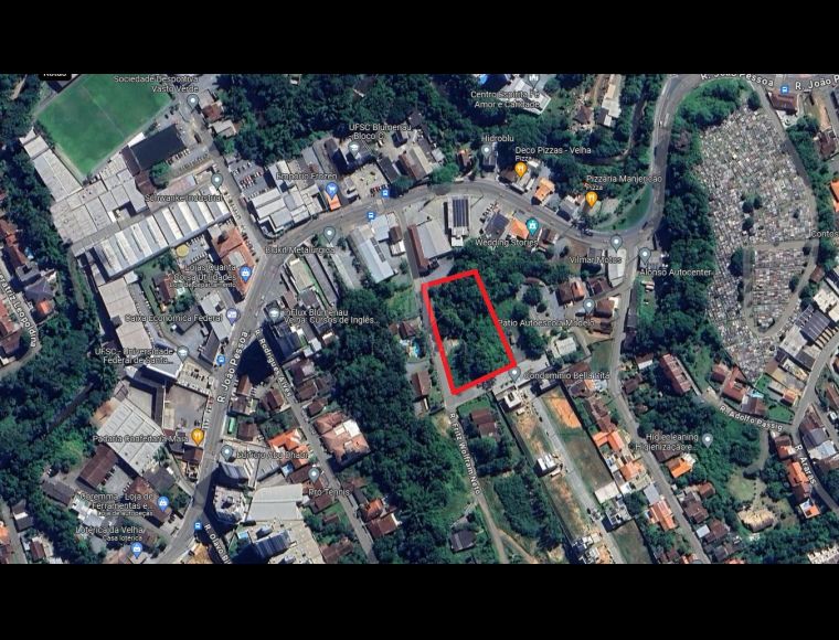 Terreno no Bairro Velha em Blumenau com 4088 m² - 116