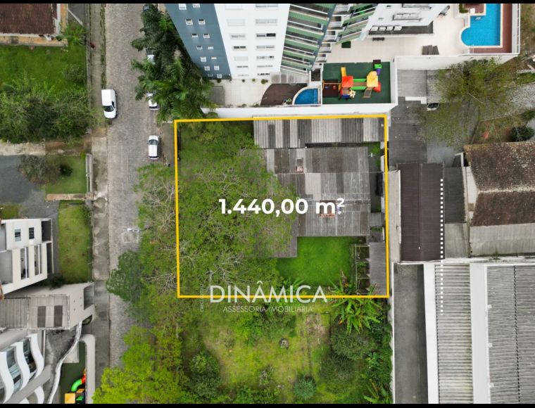 Terreno no Bairro Vila Nova em Blumenau com 1440 m² - 3478560