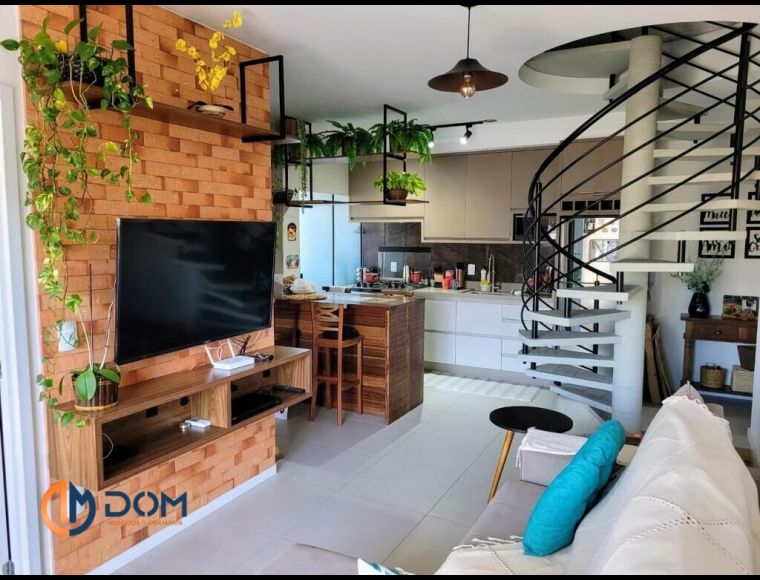 Apartamento no Bairro Cachoeira do Bom Jesus em Florianópolis com 2 Dormitórios (1 suíte) e 82 m² - 1130