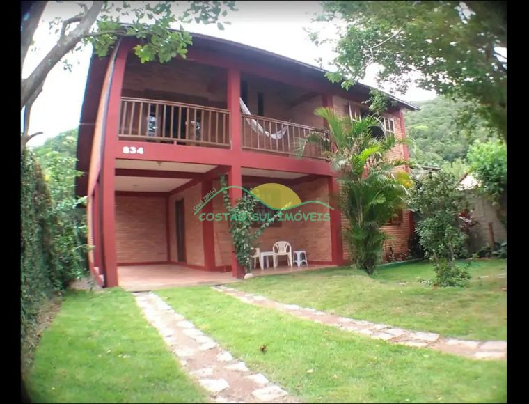 Casa no Bairro Pântano do Sul em Florianópolis com 4 Dormitórios e 400 m² - CA0120_COSTAO