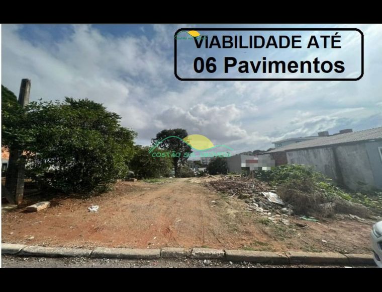 Terreno no Bairro Jardim Atlântico em Florianópolis com 426 m² - TE0025_COSTAO