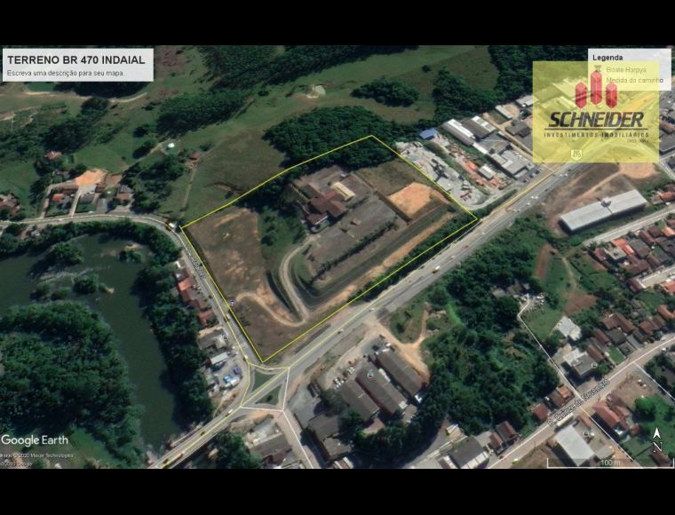 Terreno no Bairro Benedito em Indaial com 38635 m² - 907