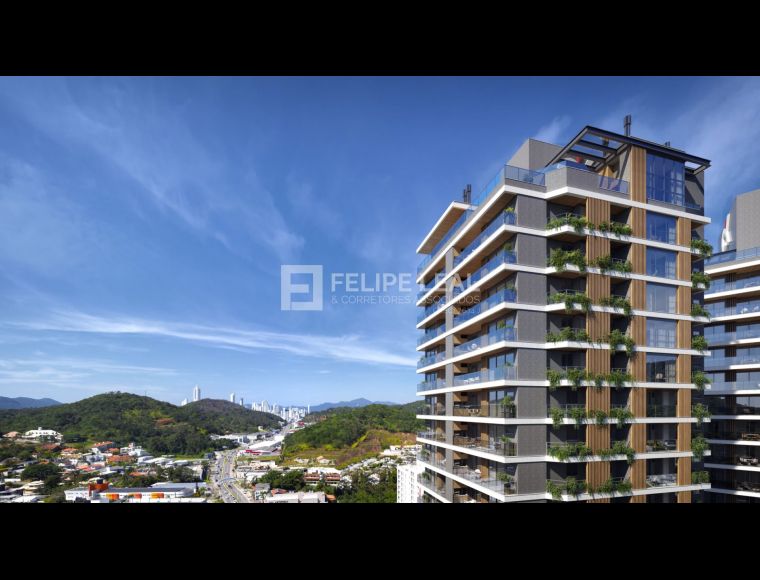 Apartamento no Bairro Praia Brava em Itajaí com 3 Dormitórios (3 suítes) e 193 m² - 17971