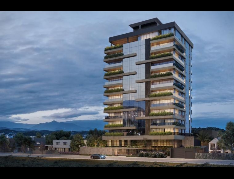 Apartamento no Bairro América em Joinville com 4 Dormitórios (4 suítes) e 259 m² - KA1334