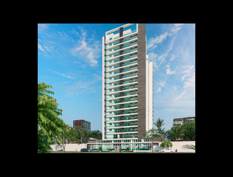 Apartamento no Bairro Centro em Joinville com 2 Dormitórios (1 suíte) e 74 m² - 2634