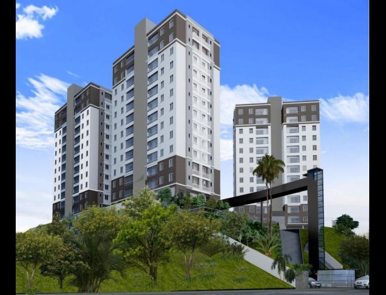 Apartamento no Bairro Glória em Joinville com 3 Dormitórios (1 suíte) e 74 m² - 2579