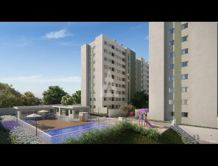 Apartamento no Bairro Glória em Joinville com 2 Dormitórios - 25966ANGL