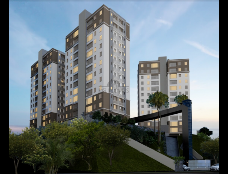 Apartamento no Bairro Glória em Joinville com 2 Dormitórios (1 suíte) e 74 m² - LG7814