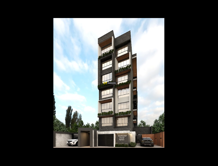 Apartamento no Bairro Santo Antônio em Joinville com 1 Dormitórios e 37 m² - 701