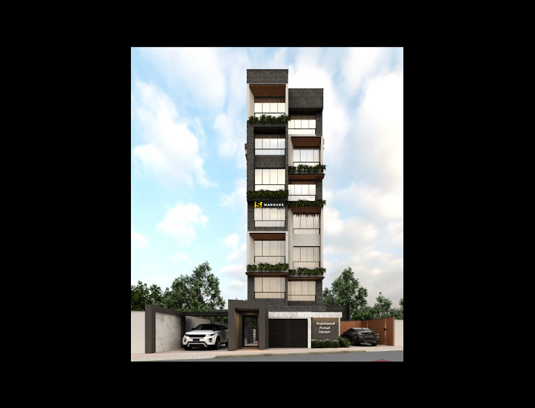 Apartamento no Bairro Santo Antônio em Joinville com 1 Dormitórios e 37 m² - 700