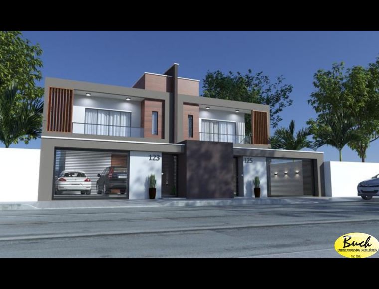 Casa no Bairro Glória em Joinville com 3 Dormitórios (1 suíte) e 152 m² - BU54073V