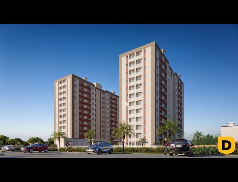 Apartamento no Bairro Centro em Penha com 2 Dormitórios e 51.66 m² - 4121158