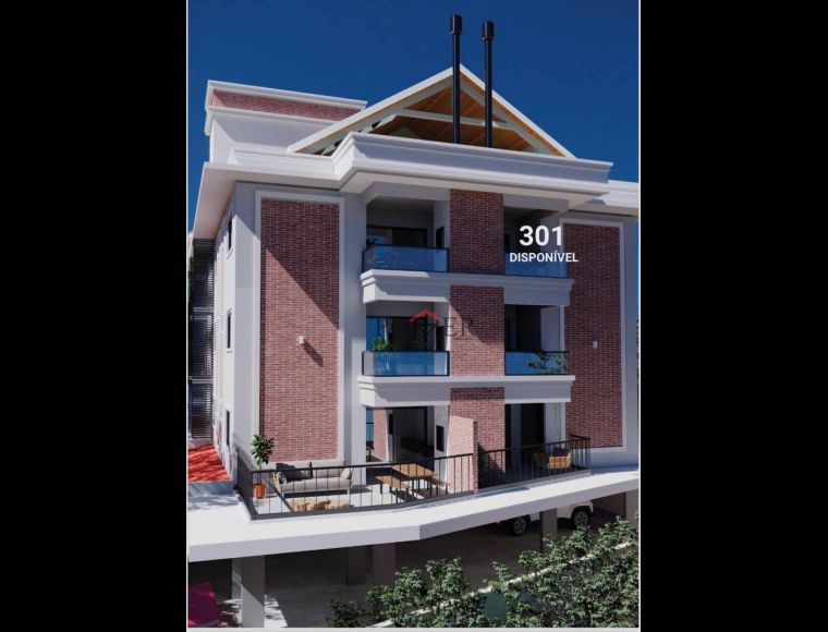 Apartamento no Bairro Centro em Pomerode com 2 Dormitórios (1 suíte) e 78.47 m² - 7060574