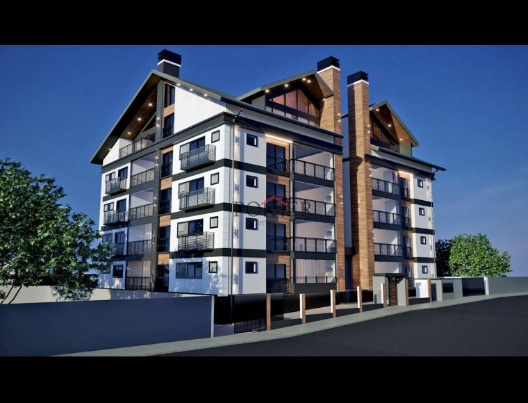 Apartamento no Bairro Centro em Pomerode com 3 Dormitórios (3 suítes) e 105.3 m² - 7060751