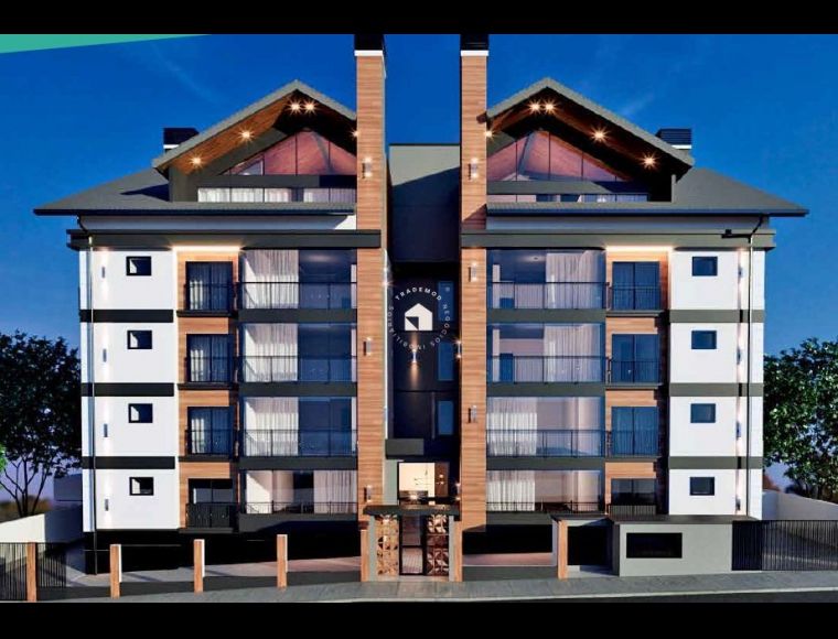 Apartamento no Bairro Testo Central em Pomerode com 3 Dormitórios (3 suítes) e 110.55 m² - AP00116