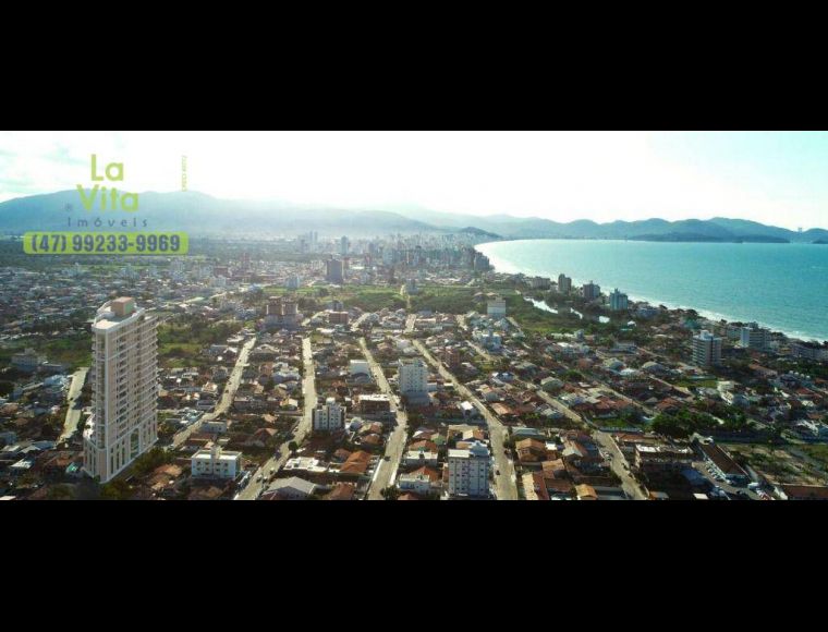 Apartamento no Bairro Alto Perequê em Porto Belo com 3 Dormitórios (3 suítes) e 112 m² - AP1322