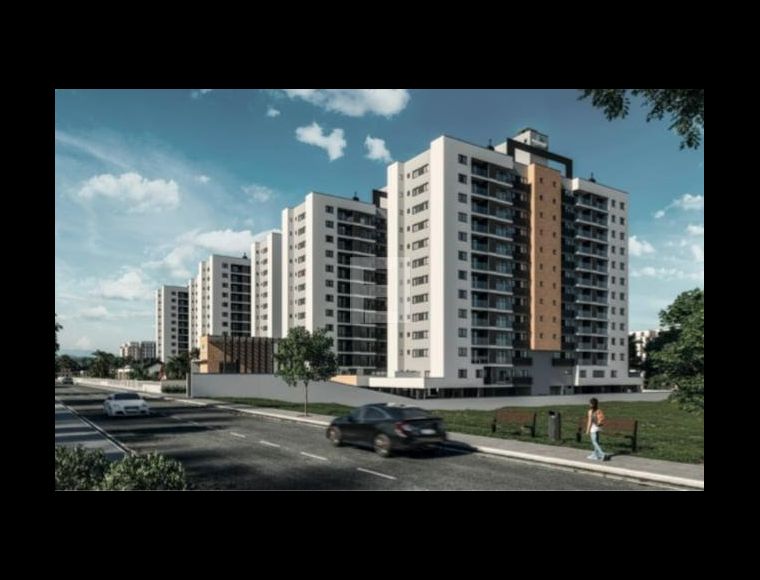 Apartamento no Bairro Areias em São José com 2 Dormitórios (1 suíte) e 64 m² - 20927