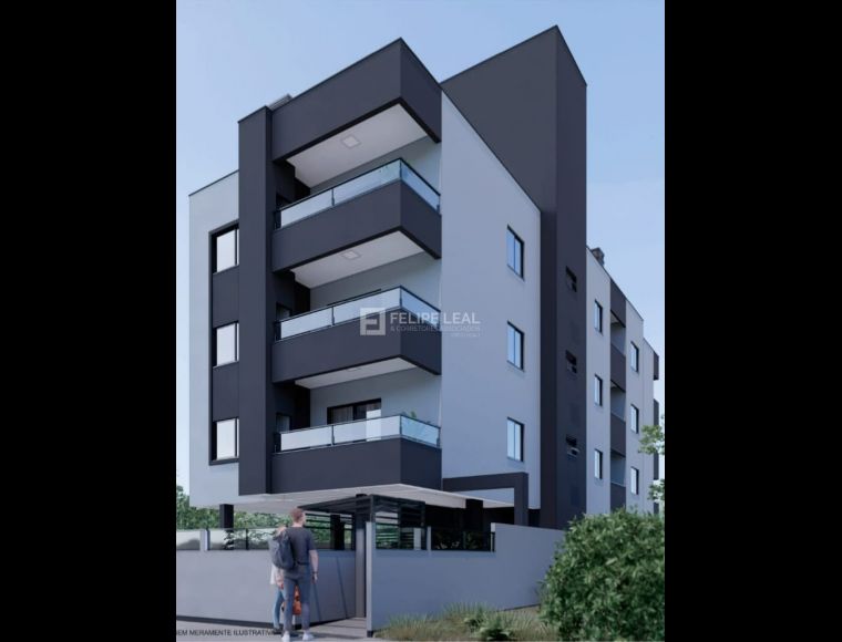Apartamento no Bairro Serraria em São José com 2 Dormitórios (1 suíte) e 72 m² - 20755