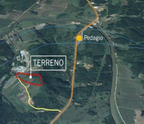 Terreno no Bairro Itapocú em Araquari com 132966.45 m² - TE00032