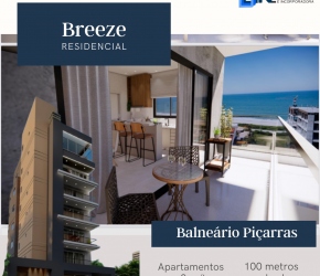 Apartamento no Bairro Itacolomi em Balneário Piçarras com 3 Dormitórios (3 suítes) e 99.12 m² - 001