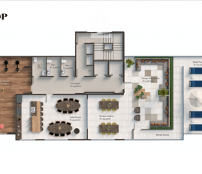 Apartamento no Bairro Centro em Blumenau com 1 Dormitórios (1 suíte) e 28 m² - 7450