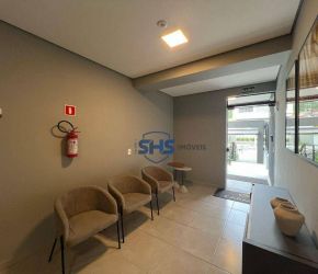 Apartamento no Bairro Escola Agrícola em Blumenau com 2 Dormitórios (1 suíte) e 62 m² - AP6541