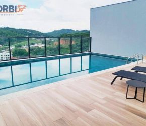 Apartamento no Bairro Fortaleza em Blumenau com 2 Dormitórios (1 suíte) e 71 m² - AP0849