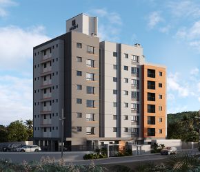 Apartamento no Bairro Garcia em Blumenau com 2 Dormitórios (1 suíte) e 62.52 m² - 01704