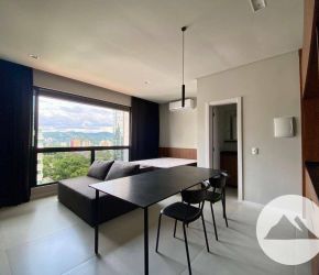 Apartamento no Bairro Ponta Aguda em Blumenau com 1 Dormitórios (1 suíte) e 35 m² - AP0780